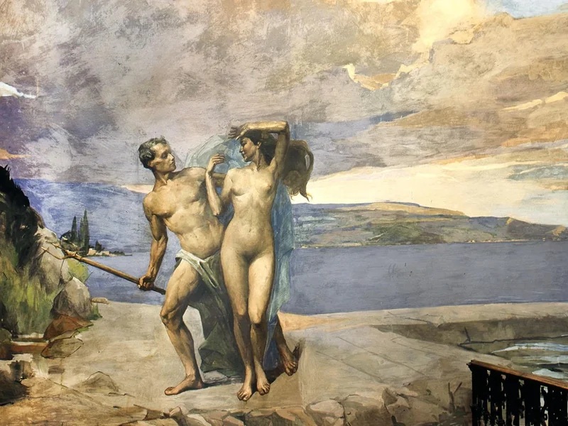 1879-Angelo Landi - La Leggenda di Engardina